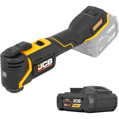 JCB Professional 18V Narzędzie Wielofunkcyjne Multitool Akumulator 4Ah JCB Professional 18V Narzędzie Wielofunkcyjne Multitool Akumulator 4Ah