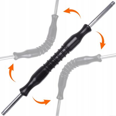 Techkar Lanca elastyczna FLEXI 47cm gwint 1/4'M kątowa giętka zginana gięta 155Bar Techkar Lanca elastyczna FLEXI 47cm gwint 1/4'M kątowa giętka zginana gięta 155Bar
