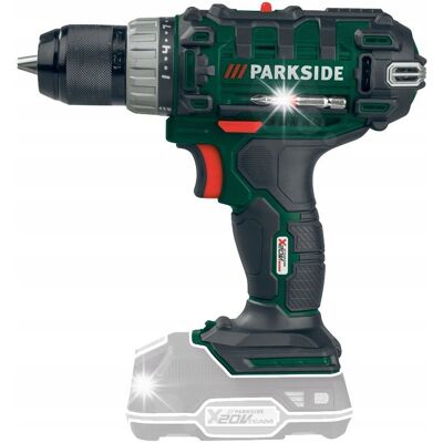 NOWA Wiertarko-wkrętarka PARKSIDE PABS 20-Li 20V x20v Team SOLO + Walizka NOWA Wiertarko-wkrętarka PARKSIDE PABS 20-Li 20V x20v Team SOLO + Walizka