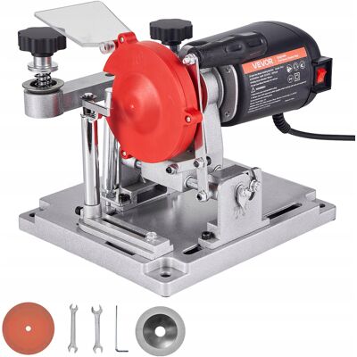 Vevor Ostrzarka do Brzeszczotów Szlifierka Stołowa 140 W 5700 obr/min 100 mm Vevor Ostrzarka do Brzeszczotów Szlifierka Stołowa 140 W 5700 obr/min 100 mm