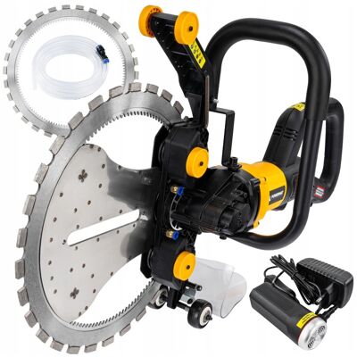 Powermat PIŁA PIERŚCIENIOWA DO BETONU 3600W TARCZA 410MM ŻELBET KAMIEŃ BEZSZCZOTKOWA Powermat PIŁA PIERŚCIENIOWA DO BETONU 3600W TARCZA 410MM ŻELBET KAMIEŃ BEZSZCZOTKOWA