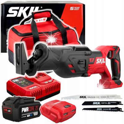 PIŁA SZABLASTA 265mm 20V 3480 SKIL XP 1x4,0Ah BEZSZCZOTKOWA PIŁA SZABLASTA 265mm 20V 3480 SKIL XP 1x4,0Ah BEZSZCZOTKOWA