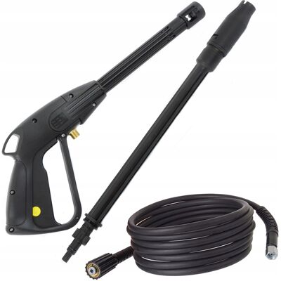 Techkar Pistolet Lanca Dysza Wąż 10m do myjki LAVOR Black Decker Bosch Vario Techkar Pistolet Lanca Dysza Wąż 10m do myjki LAVOR Black Decker Bosch Vario