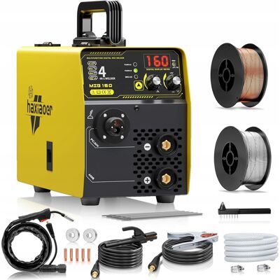 Inny producent SPAWARKA PÓŁAUTOMATYCZNA HAXIAOER MIG160A 4 W 1 INWERTEROWA MIG ARC TIG Inny producent SPAWARKA PÓŁAUTOMATYCZNA HAXIAOER MIG160A 4 W 1 INWERTEROWA MIG ARC TIG