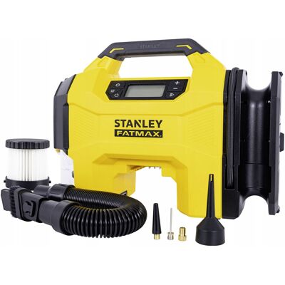 Stanley KOMPRESOR ODKURZACZ SAMOCHODOWY DMUCHAWA 3w1 12V / AKUMULATOR V20 Stanley KOMPRESOR ODKURZACZ SAMOCHODOWY DMUCHAWA 3w1 12V / AKUMULATOR V20