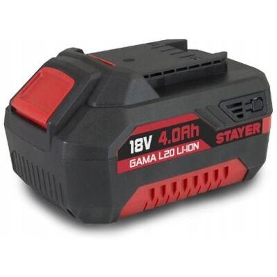 STAYER AKUMULATOR BATERIA 4AH 18V ORYGINAŁ DO NARZĘDZI Z SERII L20 12.909 STAYER AKUMULATOR BATERIA 4AH 18V ORYGINAŁ DO NARZĘDZI Z SERII L20 12.909