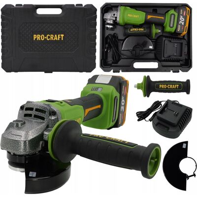 Szlifierka akumulatorowa Procraft PWА220 20V 4Ah Szlifierka akumulatorowa Procraft PWА220 20V 4Ah