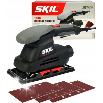 SZLIFIERKA OSCYLACYJNA 160W 7338 SKIL + PAPIERY SZLIFIERKA OSCYLACYJNA 160W 7338 SKIL + PAPIERY