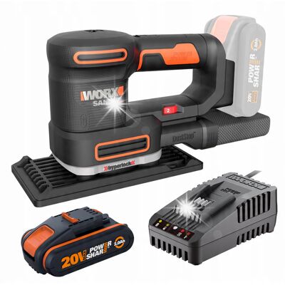 Szlifierka wielofunkcyjna Worx WX820.9 PowerShare Szlifierka wielofunkcyjna Worx WX820.9 PowerShare