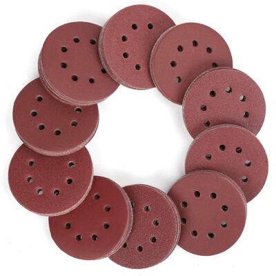 WorkPro Tarcze szlifierskie 125 mm na rzep, 150 szt., zestaw 10 gradacji WorkPro Tarcze szlifierskie 125 mm na rzep, 150 szt., zestaw 10 gradacji