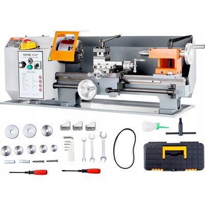 Vevor TOKARKA DO METALU Stołowa 500 W 18x36 cm 2200 obr/min Otwór 20 mm Żeliwo Vevor TOKARKA DO METALU Stołowa 500 W 18x36 cm 2200 obr/min Otwór 20 mm Żeliwo