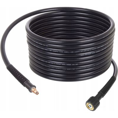 Techkar Wąż 30m do myjki Bosch Black Decker wybór 8/9mm M22(15) 200Bar 60°C Techkar Wąż 30m do myjki Bosch Black Decker wybór 8/9mm M22(15) 200Bar 60°C