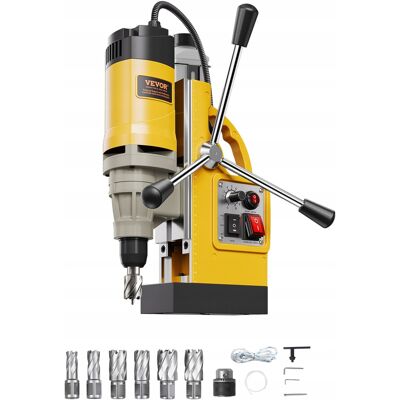 Vevor WIERTARKA MAGNETYCZNA 1400 W 12800 N 650 obr/min 50 mm ZT-50HAR Żółta Vevor WIERTARKA MAGNETYCZNA 1400 W 12800 N 650 obr/min 50 mm ZT-50HAR Żółta