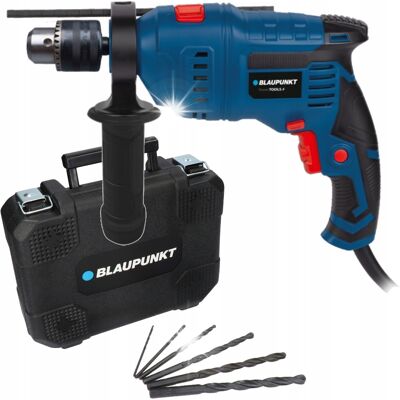 Wiertarka udarowa 900 W Walizka 4 Wiertła Blaupunkt ID8010 Wiertarka udarowa 900 W Walizka 4 Wiertła Blaupunkt ID8010