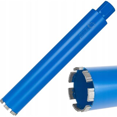 Geko Wiertło koronowe diamentowe mokre 162mm 400mm turbo UNC beton żelbet kamień Geko Wiertło koronowe diamentowe mokre 162mm 400mm turbo UNC beton żelbet kamień