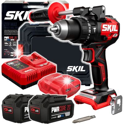 WKRĘTARKA 3085 20V 130Nm SKIL XP UDAR BEZSZCZOTKOWA WALIZKA + 2x4,0Ah WKRĘTARKA 3085 20V 130Nm SKIL XP UDAR BEZSZCZOTKOWA WALIZKA + 2x4,0Ah