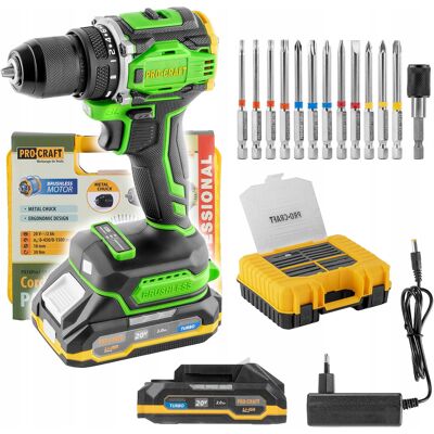 Wkrętarka Procraft zasilanie akumulatorowe 20 V PA18Pro2-1B-C Wkrętarka Procraft zasilanie akumulatorowe 20 V PA18Pro2-1B-C