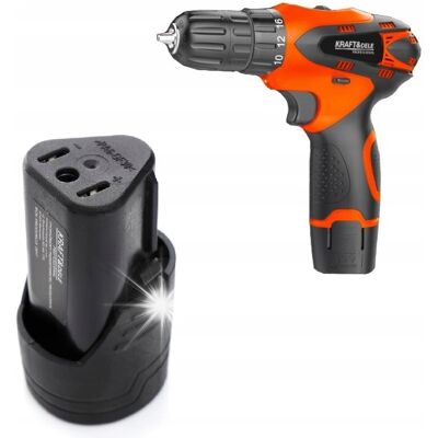 KRAFT&DELE WKRĘTARKA WIERTARKA AKUMULATOROWA 18V 1300mAh LED WALIZKA KD3066 KRAFT&DELE WKRĘTARKA WIERTARKA AKUMULATOROWA 18V 1300mAh LED WALIZKA KD3066