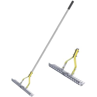Brayt Baraystus Grabie Ogrodowe Regulowane Stalowe 148 Cm Brayt Baraystus Grabie Ogrodowe Regulowane Stalowe 148 Cm