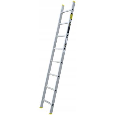 inna (Inny) Drabina aluminiowa przystawna 1x8 PROFESJONALNA ATESTOWANA POLSKA Wys.2,17m inna (Inny) Drabina aluminiowa przystawna 1x8 PROFESJONALNA ATESTOWANA POLSKA Wys.2,17m