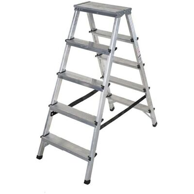 Drabina-taboret AWTOOLS, 5 stopni, 125 kg Drabina-taboret AWTOOLS, 5 stopni, 125 kg