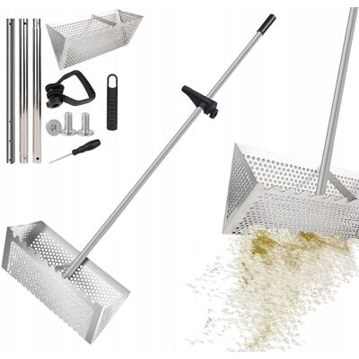 SinPi DUŻY PRZESIEWACZ WYKRYWACZ METALI ŁOPATA SITO CZERPAK SAND SCOOP NA PLAŻE SinPi DUŻY PRZESIEWACZ WYKRYWACZ METALI ŁOPATA SITO CZERPAK SAND SCOOP NA PLAŻE
