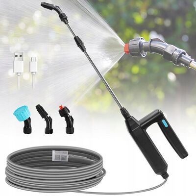 inna (Inny) ELEKTRYCZNY PISTOLET NATRYSKOWY DO PODLEWANIA 7.4V WĄŻ 5M LANCA DO OGRODU inna (Inny) ELEKTRYCZNY PISTOLET NATRYSKOWY DO PODLEWANIA 7.4V WĄŻ 5M LANCA DO OGRODU