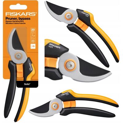 Fiskars Sekator Ogrodowy Nożycowy - Do Gałęzi Krzewów Kwiatów - Jednoręczny Fiskars Sekator Ogrodowy Nożycowy - Do Gałęzi Krzewów Kwiatów - Jednoręczny