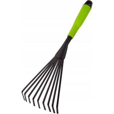Inny producent GRABIE MAŁE WACHLARZOWE 12 CM 9-ZĘBNE STALOWE RĘCZNE Inny producent GRABIE MAŁE WACHLARZOWE 12 CM 9-ZĘBNE STALOWE RĘCZNE