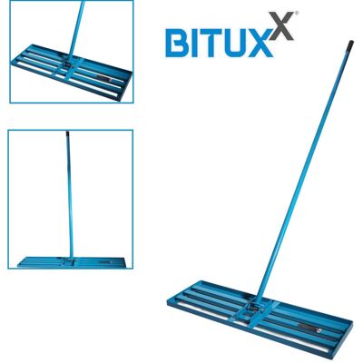 BITUXX Grabie niwelator ręczny zgarniacz do równania ziemi trawników BITUXX Grabie niwelator ręczny zgarniacz do równania ziemi trawników