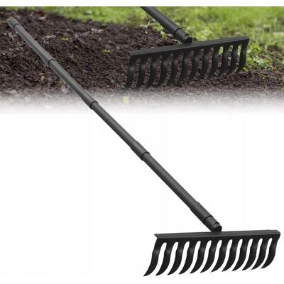 Inny producent GRABIE OGRODOWE 12-ZĘBNE 200 CM METALOWE DO CIĘŻKICH PRAC Inny producent GRABIE OGRODOWE 12-ZĘBNE 200 CM METALOWE DO CIĘŻKICH PRAC