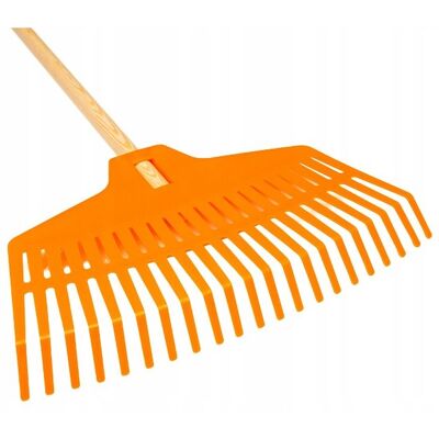 Inny producent Grabie Ogrodowe Plastikowe Do Liści Z Trzonem 166 cm Inny producent Grabie Ogrodowe Plastikowe Do Liści Z Trzonem 166 cm