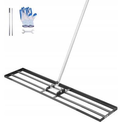 GRABIE WYRÓWNUJĄCE TRAWNIK VEVOR 213 CM MOCNE STAL WĘGLOWA POWŁOKA GRABIE WYRÓWNUJĄCE TRAWNIK VEVOR 213 CM MOCNE STAL WĘGLOWA POWŁOKA