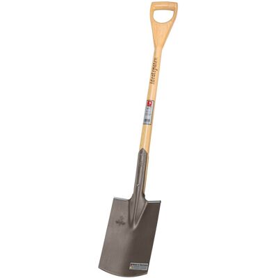 Euroflora IDEAL - szpadel forma ogrodnicza - z osłoną na but - uchwyt D 85 cm Euroflora IDEAL - szpadel forma ogrodnicza - z osłoną na but - uchwyt D 85 cm