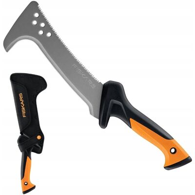 Inny producent Karczownik Tasak Maczeta Nóż Piła Fiskars + Kabura Inny producent Karczownik Tasak Maczeta Nóż Piła Fiskars + Kabura