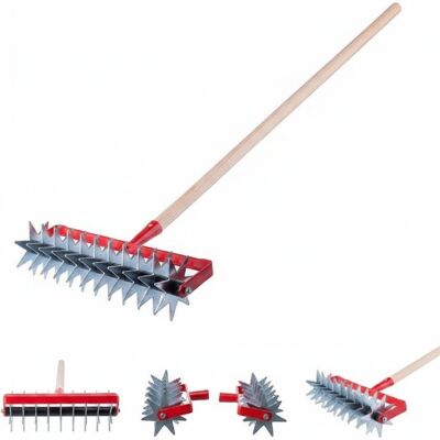 Inny producent KULTYWATOR RĘCZNY OBROTOWY AERATOR GLEBY OGRODOWY 145CM Inny producent KULTYWATOR RĘCZNY OBROTOWY AERATOR GLEBY OGRODOWY 145CM