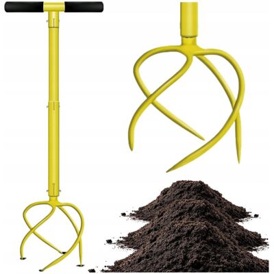 Real Garden Kultywator Ręczny Spulchniacz Gleby Ogrodowy Odchwaszczacz Sadownik 105 cm Real Garden Kultywator Ręczny Spulchniacz Gleby Ogrodowy Odchwaszczacz Sadownik 105 cm