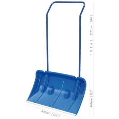 Łopata podwójna PROSPERPLAST ILB-B333, 80x44x127 cm Łopata podwójna PROSPERPLAST ILB-B333, 80x44x127 cm