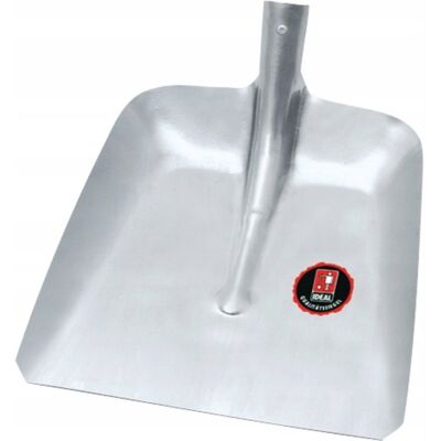 Ideal Łopata stalowa z krawędzią bez trzonka 380x380mm Ideal Łopata stalowa z krawędzią bez trzonka 380x380mm