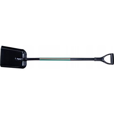 STALCO Łopata z metalowym trzonem czarna do prac domowych 123 cm STALCO Łopata z metalowym trzonem czarna do prac domowych 123 cm