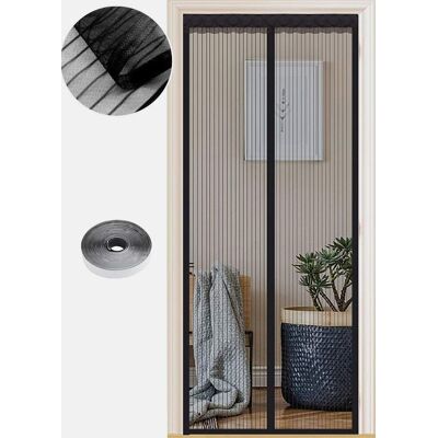Inny producent MOSKITIERA 105X200CM SIATKA DRZWIOWA BEZ NARZĘDZI ŁATWY MONTAŻ Inny producent MOSKITIERA 105X200CM SIATKA DRZWIOWA BEZ NARZĘDZI ŁATWY MONTAŻ