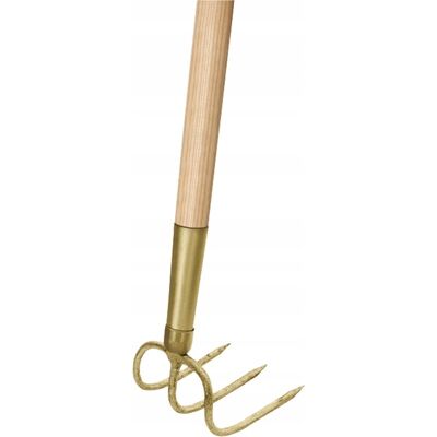 Idealna motyka ogrodnicza - 3 zęby, 135cm, Złoto - Narzędzie ogrodnicze Idealna motyka ogrodnicza - 3 zęby, 135cm, Złoto - Narzędzie ogrodnicze