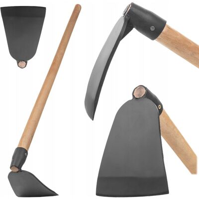 KADAX MOTYKA OGRODOWA KUTA 14,5 cm DO KOPANIA MOTYCZKA Z TRZONKIEM PREMIUM STAL KADAX MOTYKA OGRODOWA KUTA 14,5 cm DO KOPANIA MOTYCZKA Z TRZONKIEM PREMIUM STAL