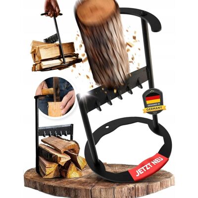 CE Naturroller Ręczna łuparka do drewna Kominkowego Siekiera Bez zacięć 24cm CE Naturroller Ręczna łuparka do drewna Kominkowego Siekiera Bez zacięć 24cm