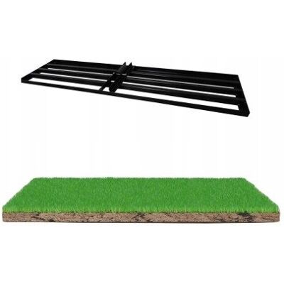 Inny producent Niwelator Terenu Ręczny Grabie Z Trzonkiem Czarny Solidny 60cm x 30 cm Inny producent Niwelator Terenu Ręczny Grabie Z Trzonkiem Czarny Solidny 60cm x 30 cm