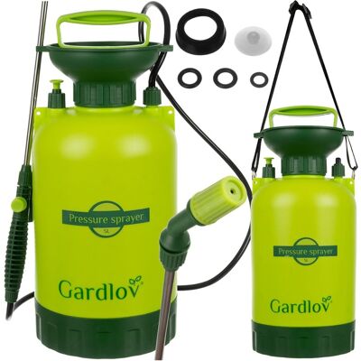 Iso Trade Opryskiwacz ciśnieniowy ręczny ogrodowy, długi zasięg lanca + wąż 150 cm 5l GARDLOV! Iso Trade Opryskiwacz ciśnieniowy ręczny ogrodowy, długi zasięg lanca + wąż 150 cm 5l GARDLOV!