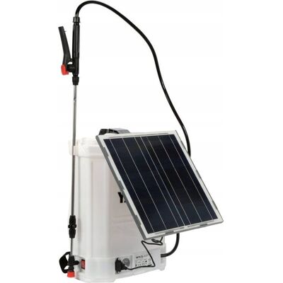 OPRYSKIWACZ PLECAKOWY 16L AKUMULATOROWY 12V 8Ah YATO Z PANELEM SŁONECZNYM OPRYSKIWACZ PLECAKOWY 16L AKUMULATOROWY 12V 8Ah YATO Z PANELEM SŁONECZNYM