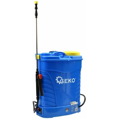 MAR-POL Opryskiwacz plecakowy akumulatorowy 16l lekki blue geko. MAR-POL Opryskiwacz plecakowy akumulatorowy 16l lekki blue geko.