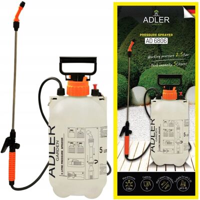 Opryskiwacz ręczne ADLER 5 l Opryskiwacz ręczne ADLER 5 l