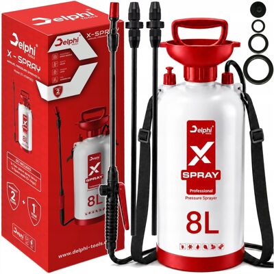 Delphi tools OPRYSKIWACZ RĘCZNY 8L CIŚNIENIOWY ZRASZACZ SPRYSKIWACZ DO ROŚLIN LANCA 95cm Delphi tools OPRYSKIWACZ RĘCZNY 8L CIŚNIENIOWY ZRASZACZ SPRYSKIWACZ DO ROŚLIN LANCA 95cm
